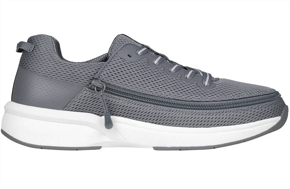 NEW BILLY FOOTWEAR men's limitless sneaker in charcoal